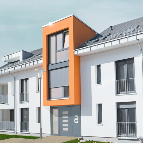 Immobilie einer Hausverwaltung