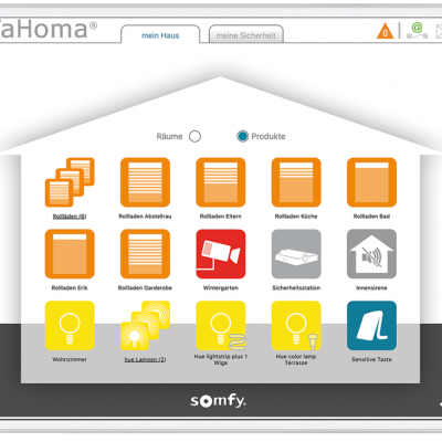 Smarthome Tahoma iPad